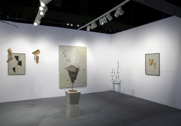 image of Martin Boyce booth at ADAA