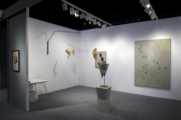 image of Martin Boyce booth at ADAA