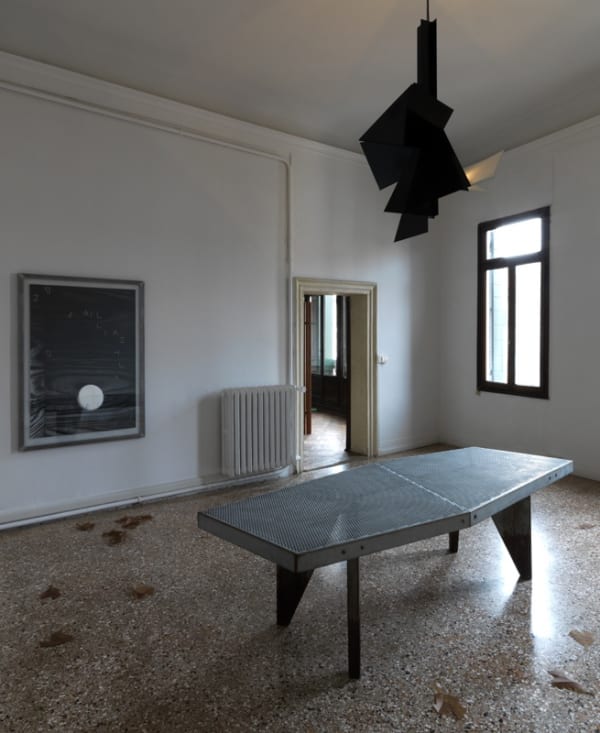 image of Martin Boyce installation at venice