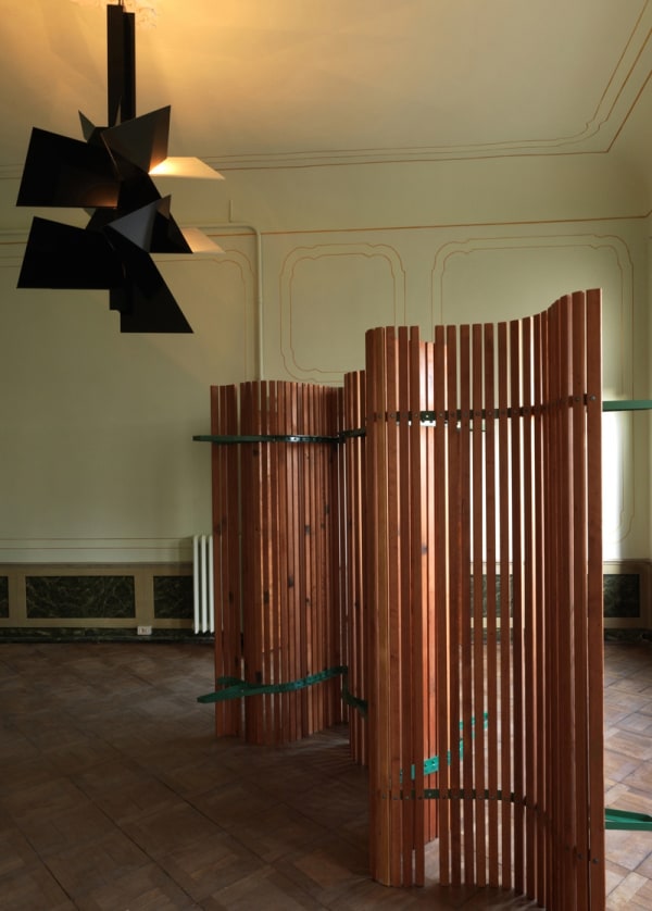 image of Martin Boyce installation at venice