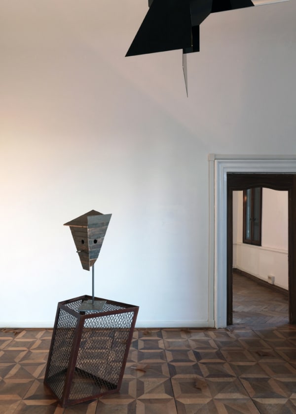 image of Martin Boyce installation at venice