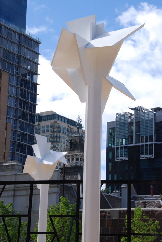 image of Martin Boyce outdoor installation