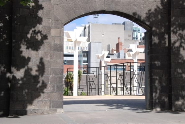 image of Martin Boyce outdoor installation