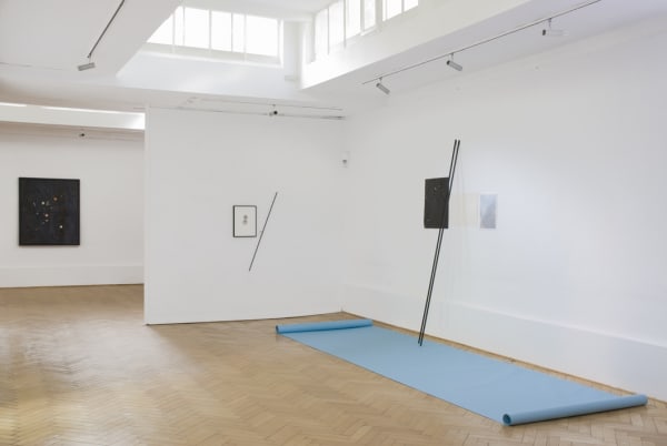 Image of Dirk Stewen installation of works on paper
