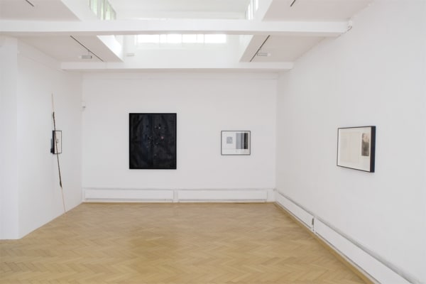 Image of Dirk Stewen installation of works on paper