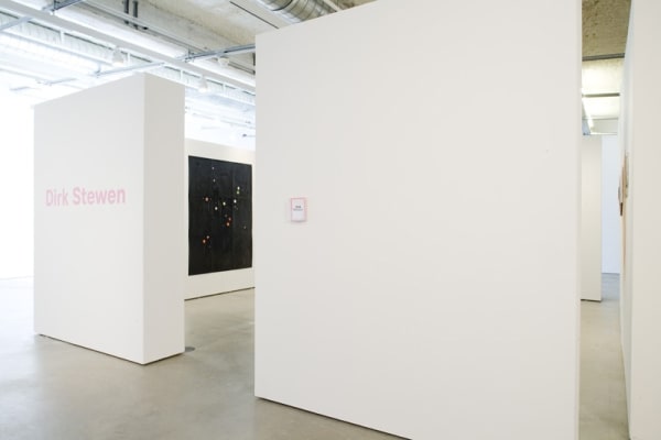 Image of Dirk Stewen installation of works on paper