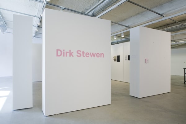 Image of Dirk Stewen installation of works on paper