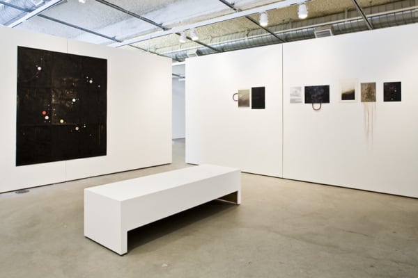 Image of Dirk Stewen installation of works on paper