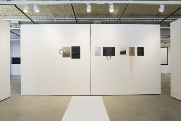 Image of Dirk Stewen installation of works on paper