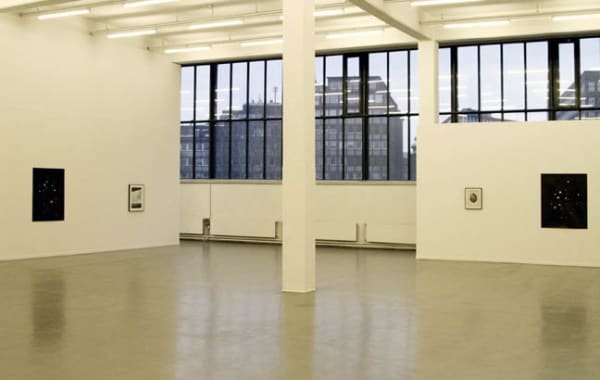 Image of Dirk Stewen installation of works on paper