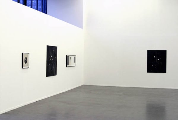 Image of Dirk Stewen installation of works on paper