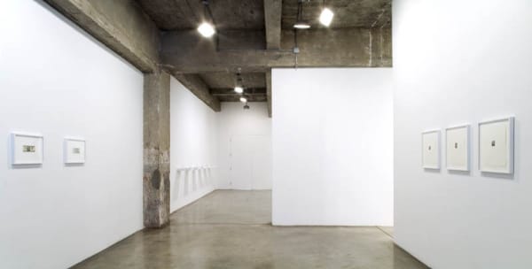 image of Peggy Preheim installation of drawings