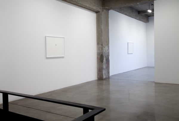 image of Peggy Preheim installation of drawings