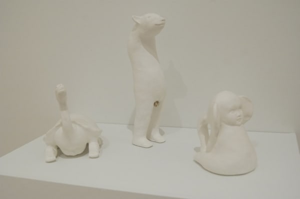 image of peggy preheim installation at Aldrich Museum