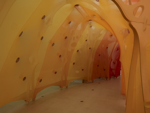 image of inside Ernesto Neto installation