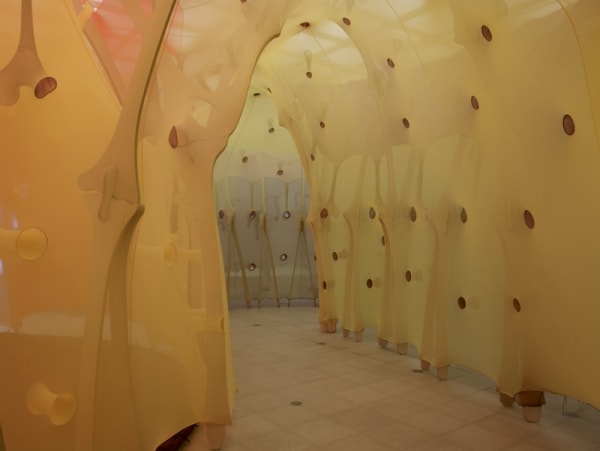 image of inside Ernesto Neto installation