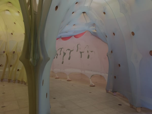 image of inside Ernesto Neto installation
