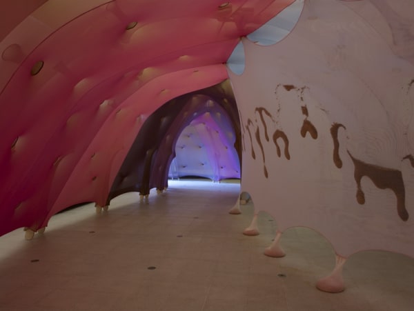 image of inside Ernesto Neto installation
