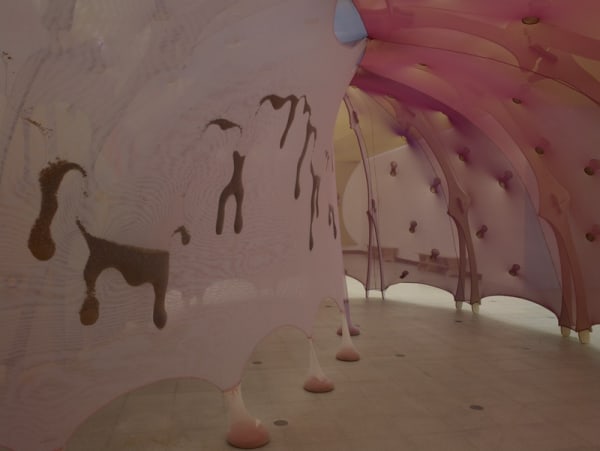 image of inside Ernesto Neto installation