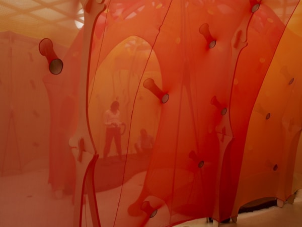 image of inside Ernesto Neto installation