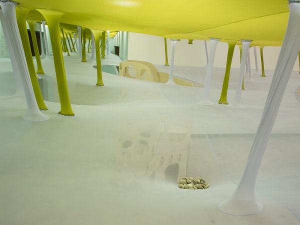 image of inside Ernesto Neto installation
