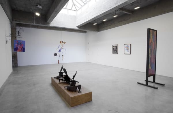 Installation images of Jason Madow's exhibition.