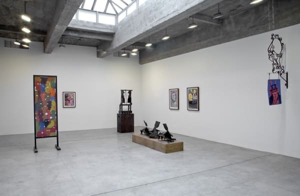 Installation images of Jason Madow's exhibition.