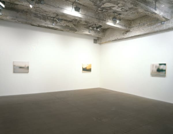 Uta Barth field series install view