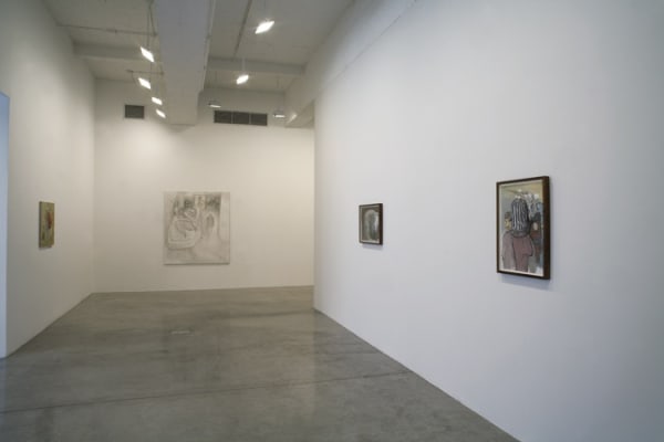 Installation view of Neal Tait's The Dressmaker Who Lived on the Outskirts.