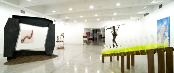 Installation view of JASON MEADOWS: FRAME NARRATIVE.