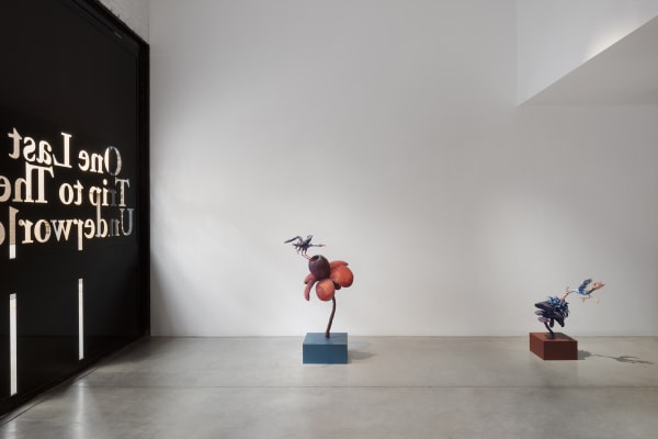 Djurberg and Berg sculptures install