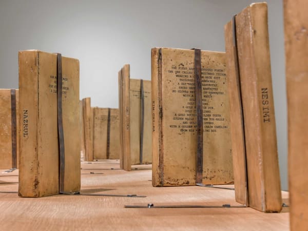 install view of shilpa gupta sculpture