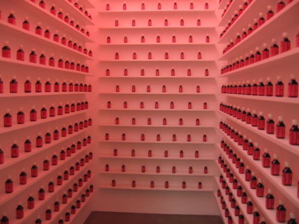 shilpa gupta install view at OK CENTER FOR CONTEMPORARY ART, LINZ