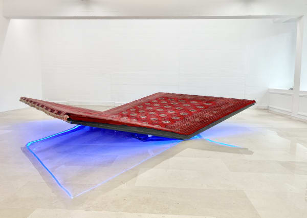 Installation image of Slavs and Tatars: Régions d’être.