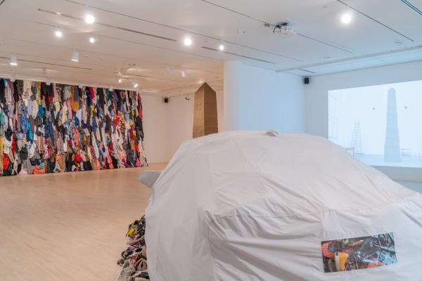 Installation image of Karyn Olivier: Everything That’s Alive Moves.