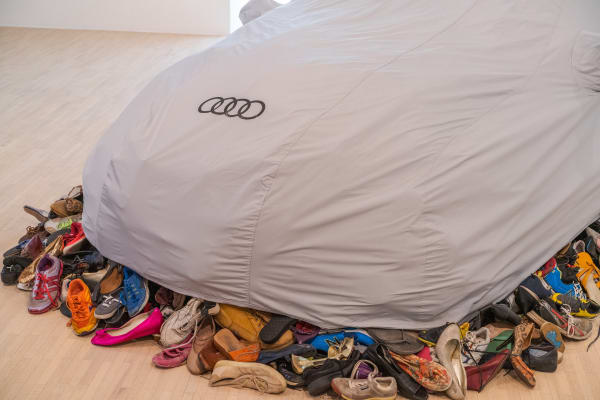 Installation image of Karyn Olivier: Everything That’s Alive Moves.