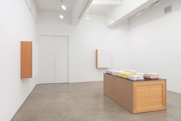 installation images with sculptures