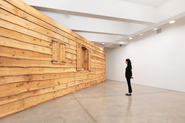 installation view of Haim Steinbach 1991-1993 at Tanya Bonakdar Gallery in 2021