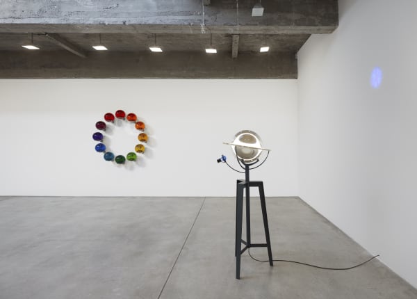 installation view of Eliasson exhibition