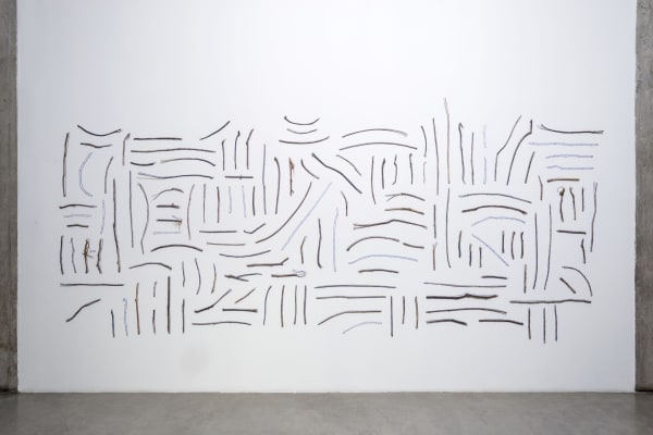 Installation view of Amalia Pica: A un brazo de distancia.