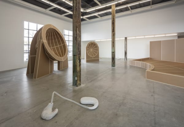 Installation view of Amalia Pica: ears to speak of.