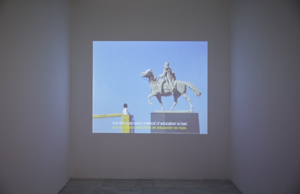 Installation view of Amalia Pica at Centro Andaluz de Arte Contemporáneo, Sevilla, Spain.