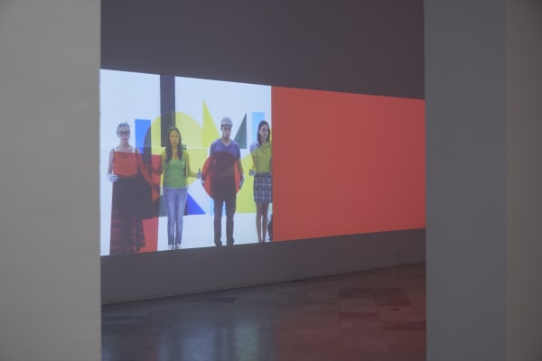 Installation view of Amalia Pica at Centro Andaluz de Arte Contemporáneo, Sevilla, Spain.