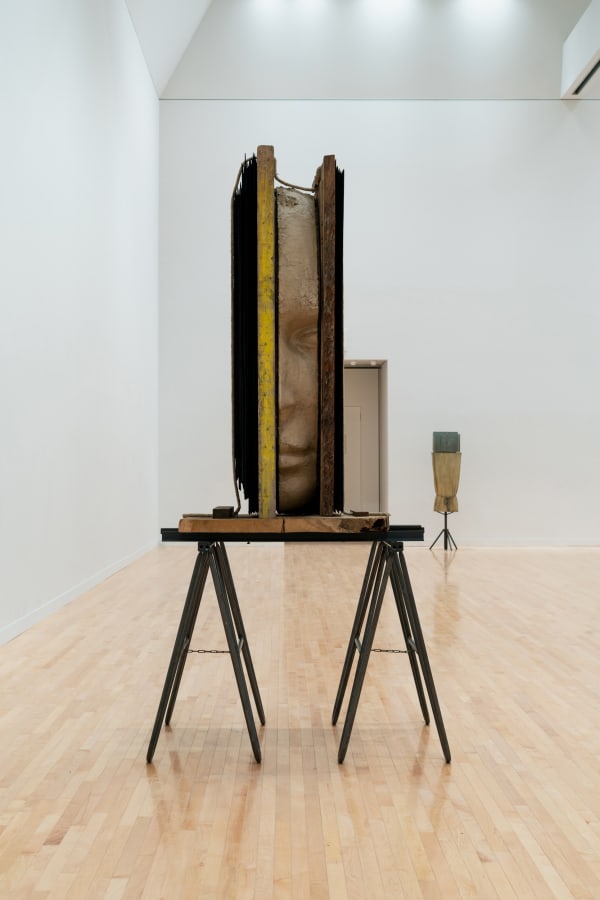 Installation image of The Absence of Mark Manders.