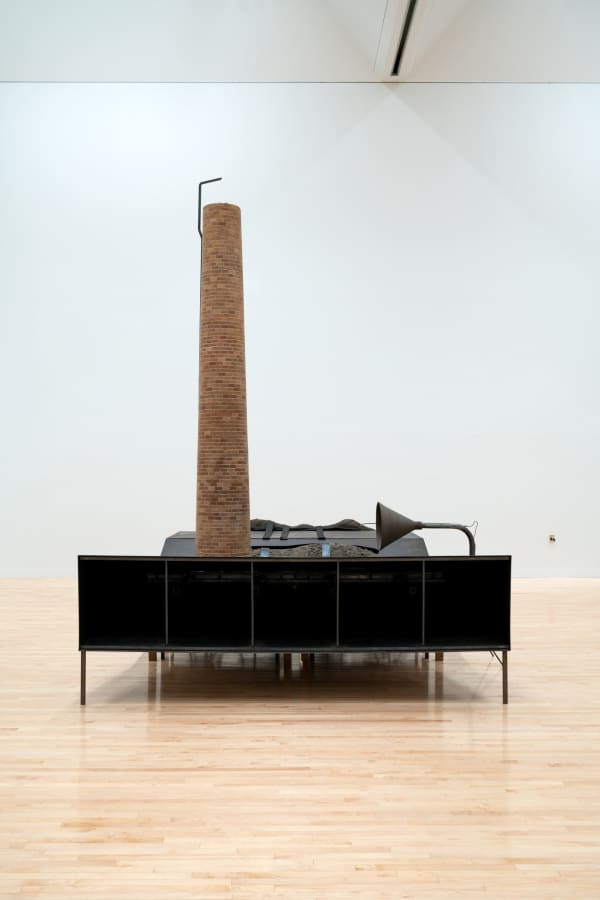 Installation image of The Absence of Mark Manders.