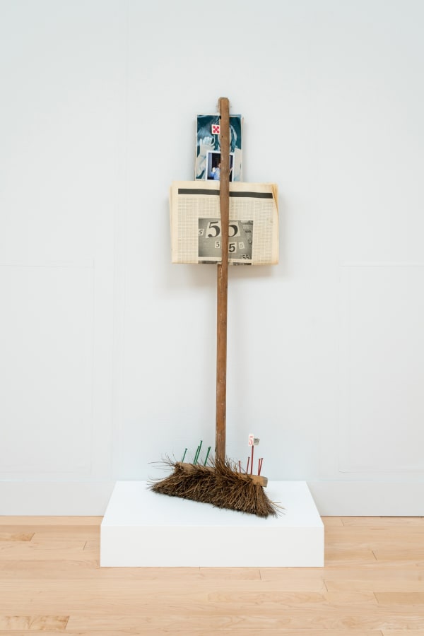 Installation image of The Absence of Mark Manders.