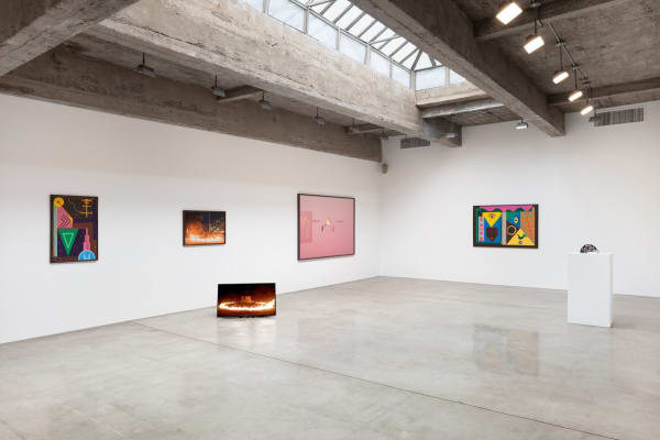 Installation image of group show 2021