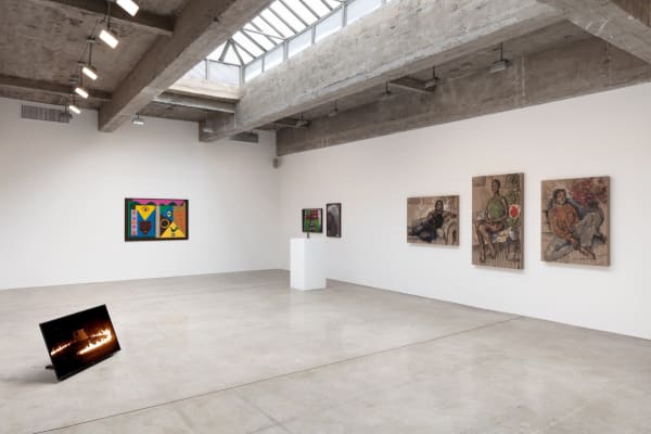 Installation image of group show 2021