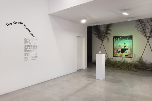 Wong Ping installation view at TBG NY