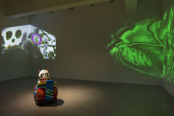 Wong Ping installation view at TBG NY